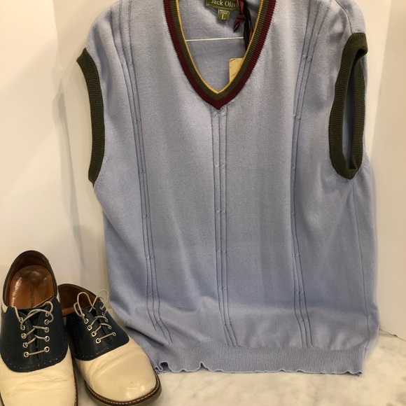 Jack Olive Other - Men’s cashmere blend vest by Jack Olive NWT